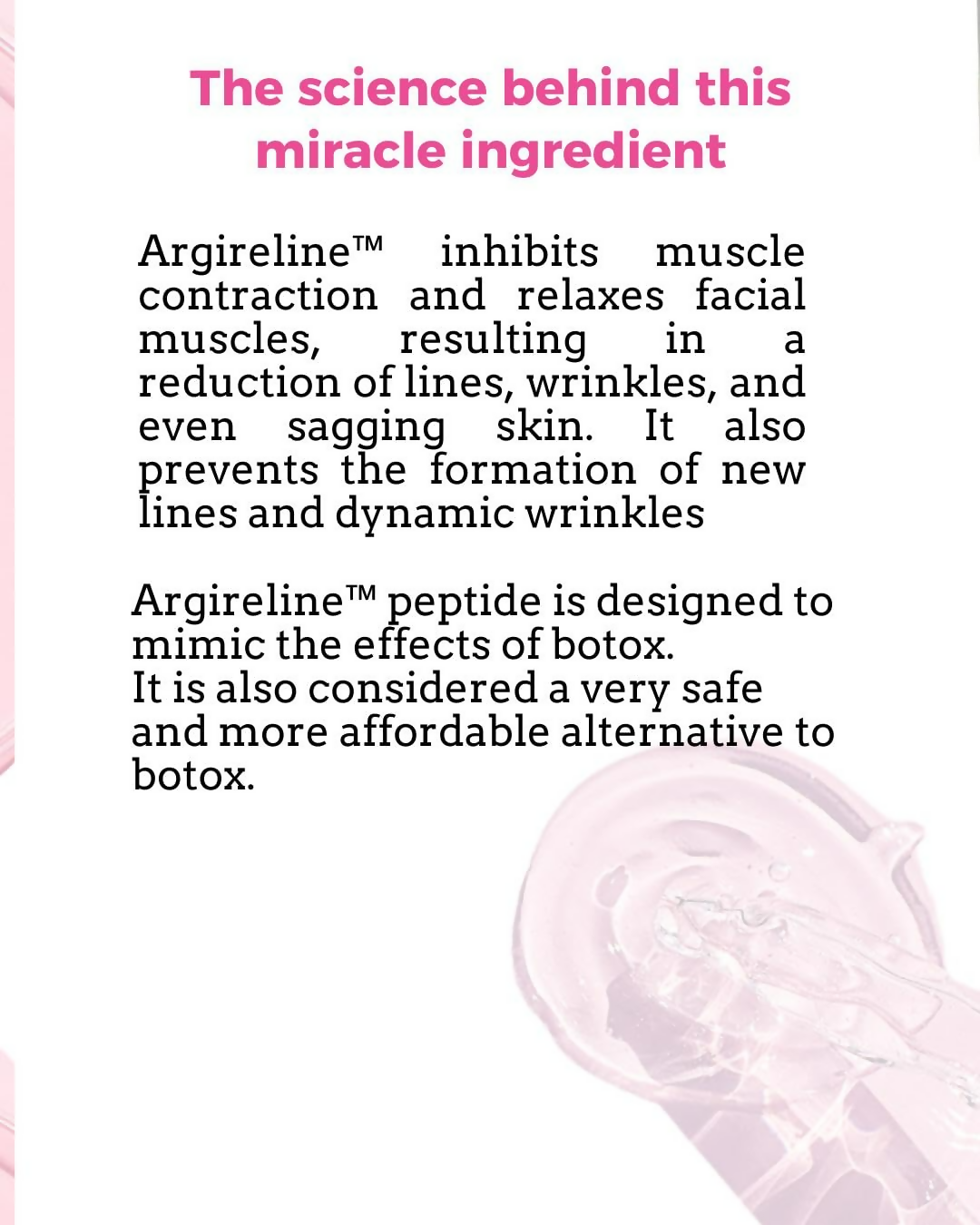 Molecule53 Argireline 10% Peptide Serum | Grocsy