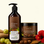 Purelus Herbals Amla Reetha Shikakai Shampoo & Hair Growth Mask | Grocsy