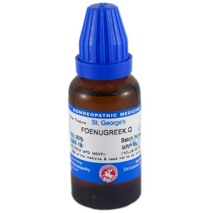 St. George's Homeopathy Foenugreek Mother Tincture Q | Grocsy