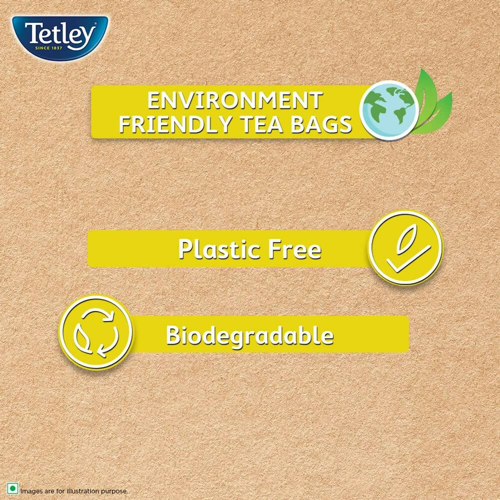 Tetley Lemon Flavoured Tea Bags | Grocsy
