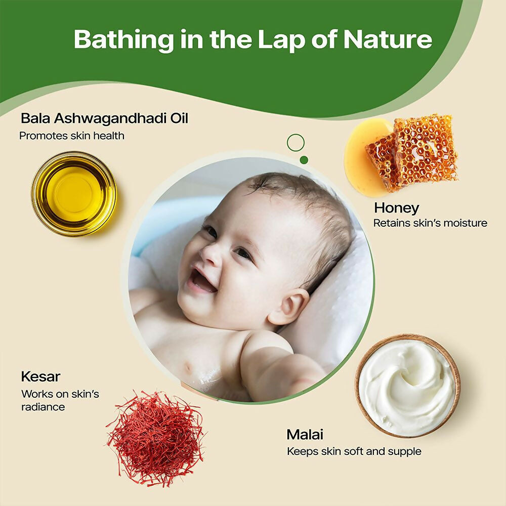 Herby Angel Bala Ashwagandhadi Baby Soap | Grocsy