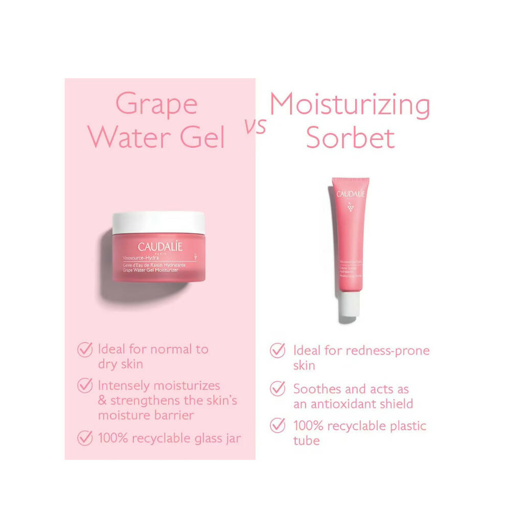 Caudalie Paris Vinosource-Hydra Grape Water Gel Moisturizer | Grocsy