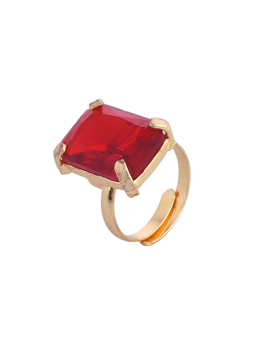 VOJ Women Gold Color stainless steel Ring | Grocsy