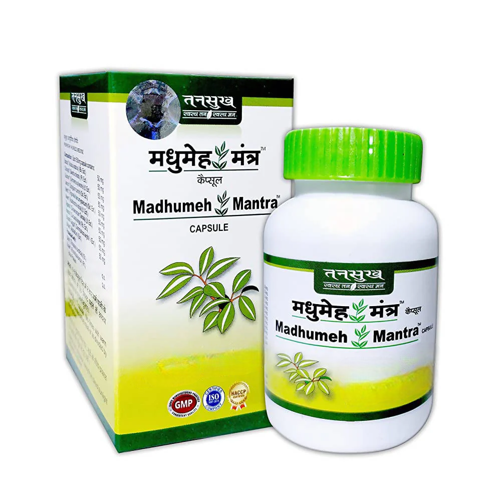 Tansukh Herbals Madhumeh Mantra Capsules | Grocsy