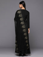 Ahalyaa Women's Traditional wear Kurta Set - Black | Grocsy