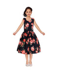 Asmaani Kids Party Wear Stylish Dresses, Perfect for Parties, Functions & Vacations - Black | Grocsy