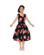 Asmaani Kids Party Wear Stylish Dresses, Perfect for Parties, Functions & Vacations - Black | Grocsy
