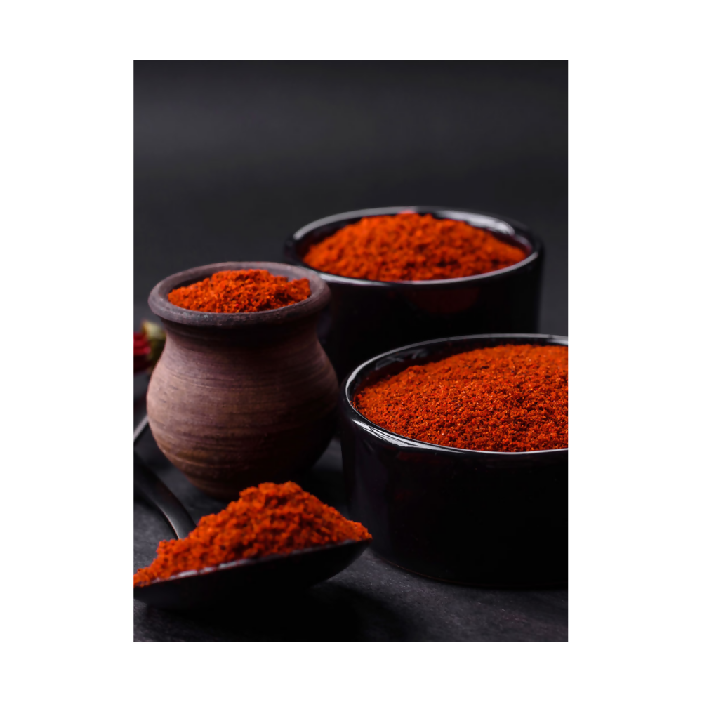 Sreshta Farms Spicy Black Powder Nalla Karam Podi | Grocsy