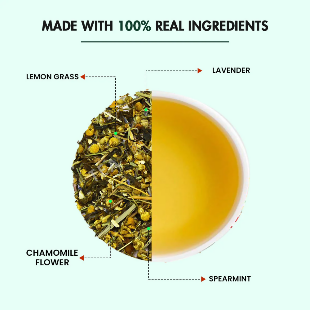 Tea Treasure Chamomile Loose Leaf Green Tea | Grocsy