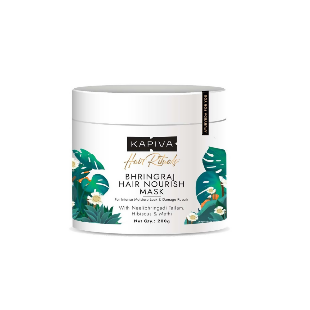 Kapiva Ayurveda Hair Rituals Bhringraj Nourish Hair Mask | Grocsy