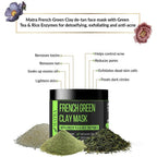 Matra French Green Clay Mask With Green Tea & Rice Enzymes | Grocsy