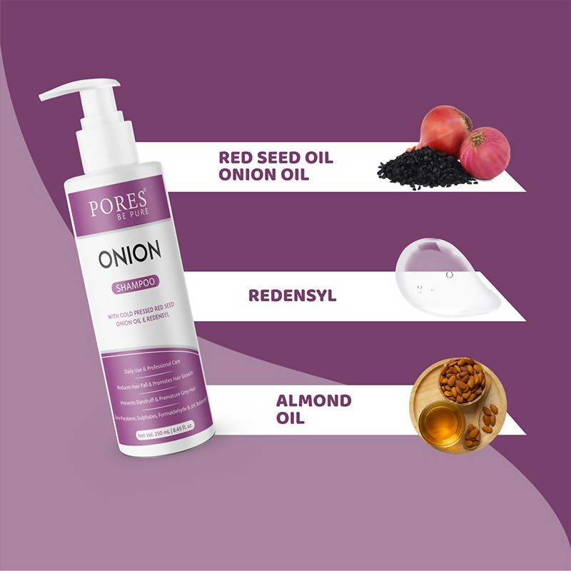 Pores Be Pure Onion Shampoo | Grocsy