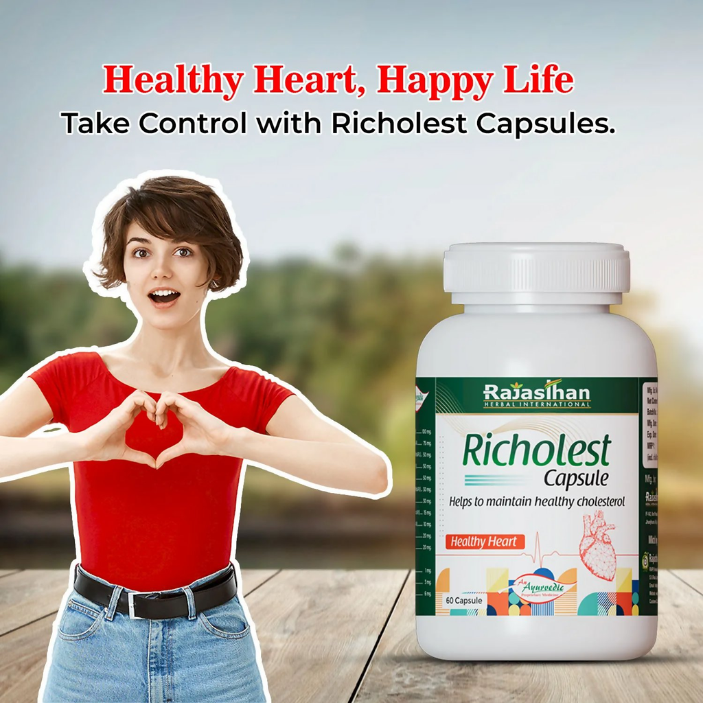 Rajasthan Herbals Richolest Capsules | Grocsy