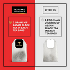 TE-A-ME Classic Assam Black Tea Bags | Grocsy
