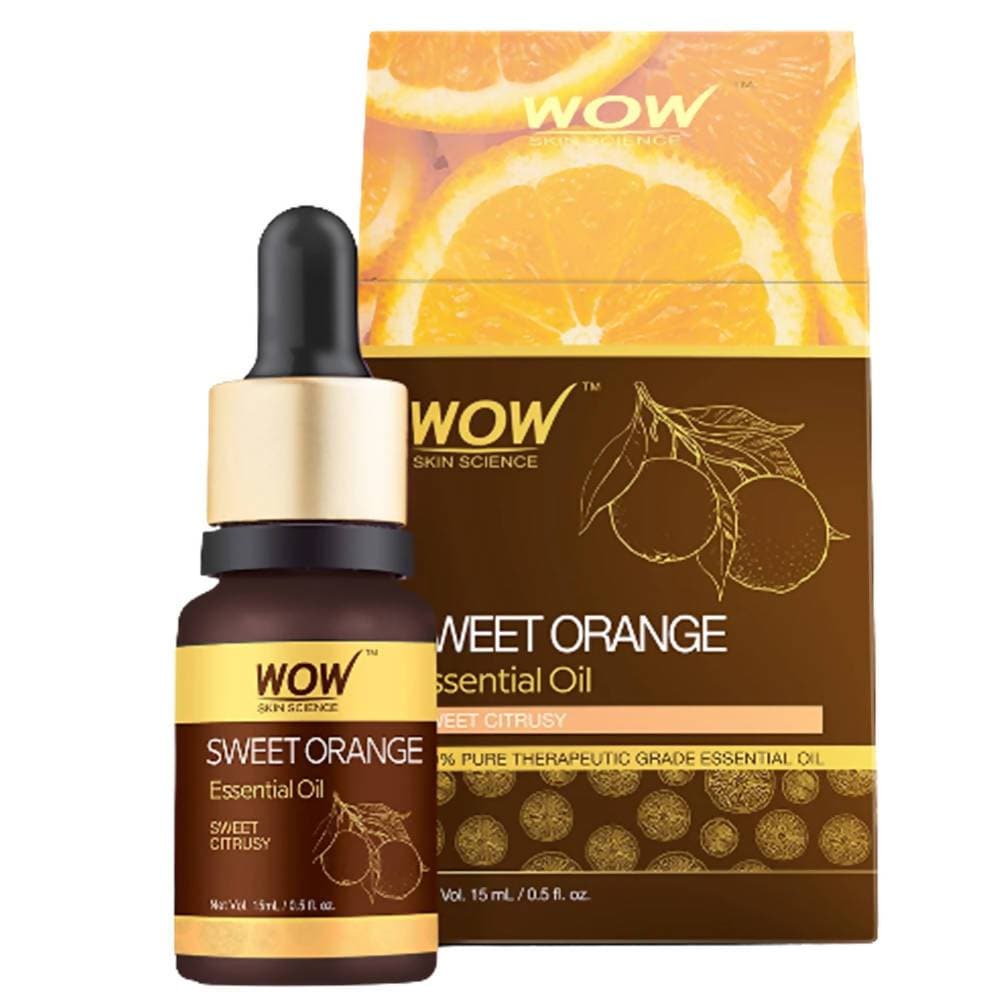Wow Skin Science Sweet Orange Essential Oil | Grocsy