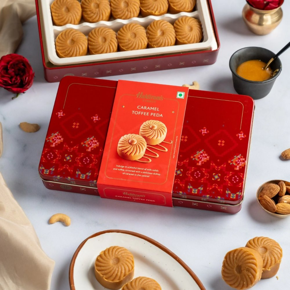 Haldiram's Caramel Toffee Peda | Grocsy