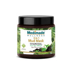 Medimade Wellness 3 in 1 Mud Mask Charcoal with Tea Tree Oil | Grocsy