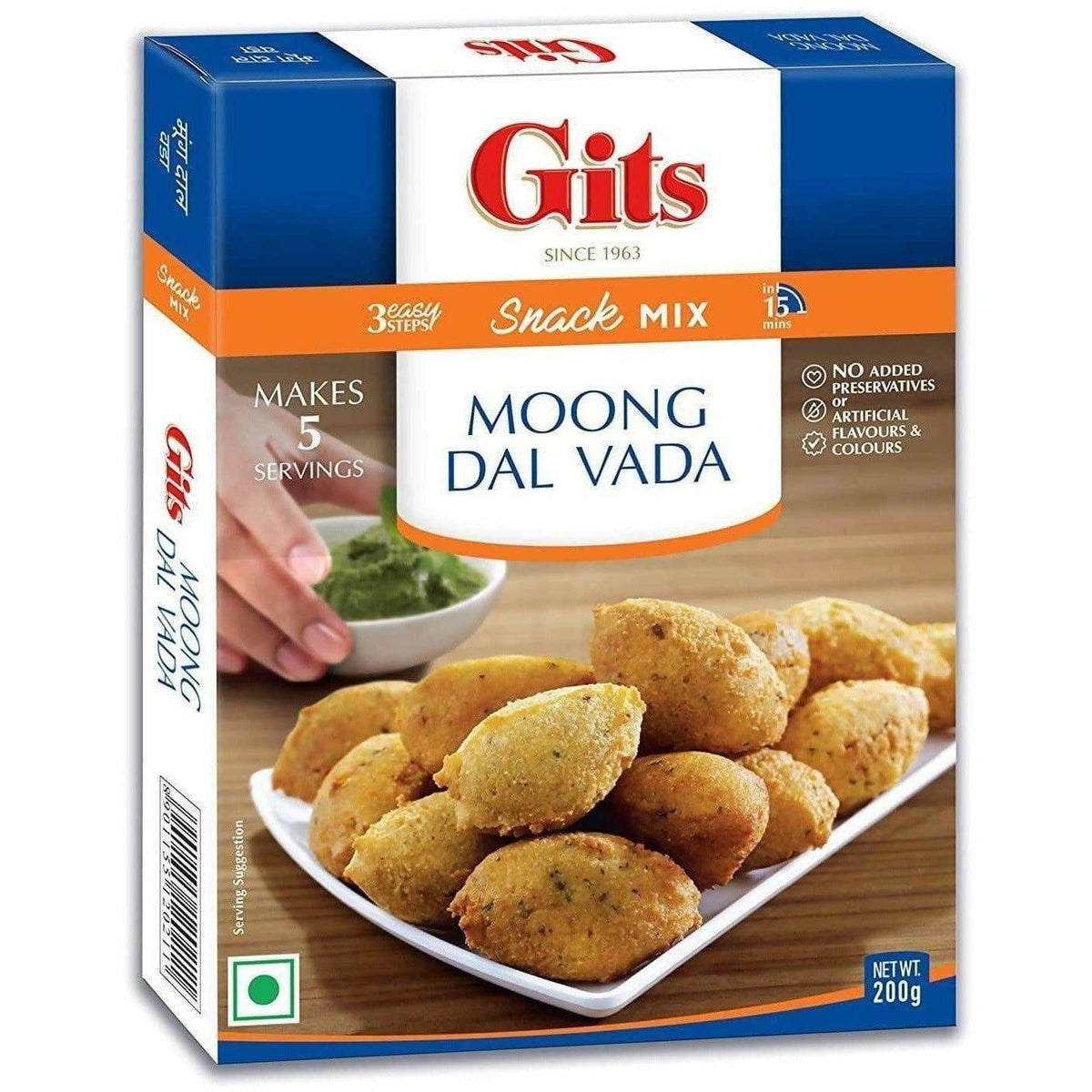 Gits Instant Moong Dal Vada Mix | Grocsy