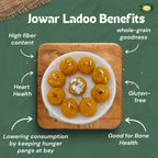 Millet Amma Jowar Laddoo-Made With Jaggery | Grocsy