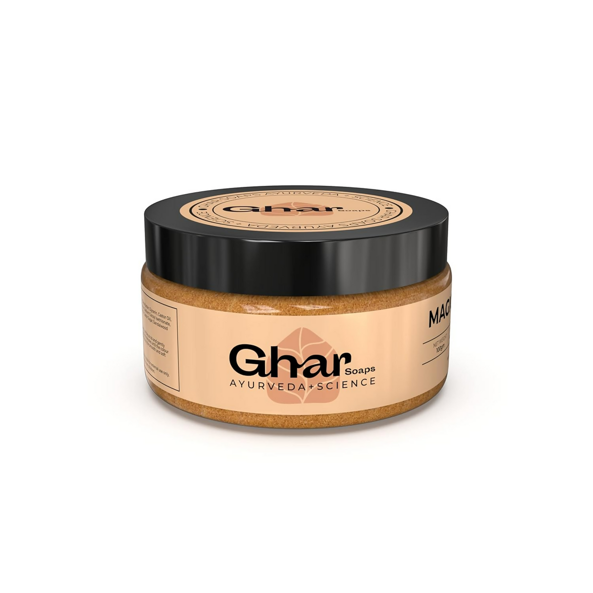 Ghar Soaps Magic Scrub Sandalwood and Saffron Suitaible For all Skin | Grocsy