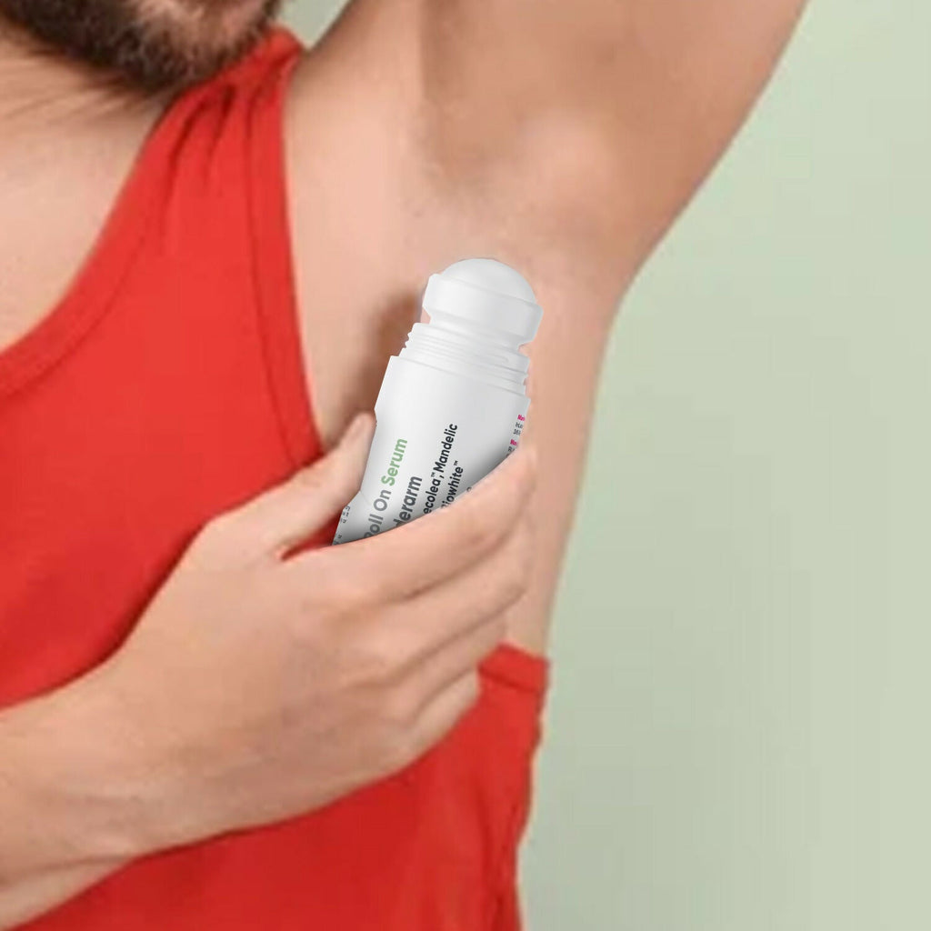 Cos-IQ Brightening Underarm Roll On Serum, With Bioecolea, Mandelic Acid and Bio White Fragrance Free | Grocsy