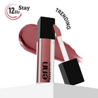 Enn Long-Lasting Liquid Lipstick With Ghee - Full Coverage & Transferproof - Mocha Martini | Grocsy