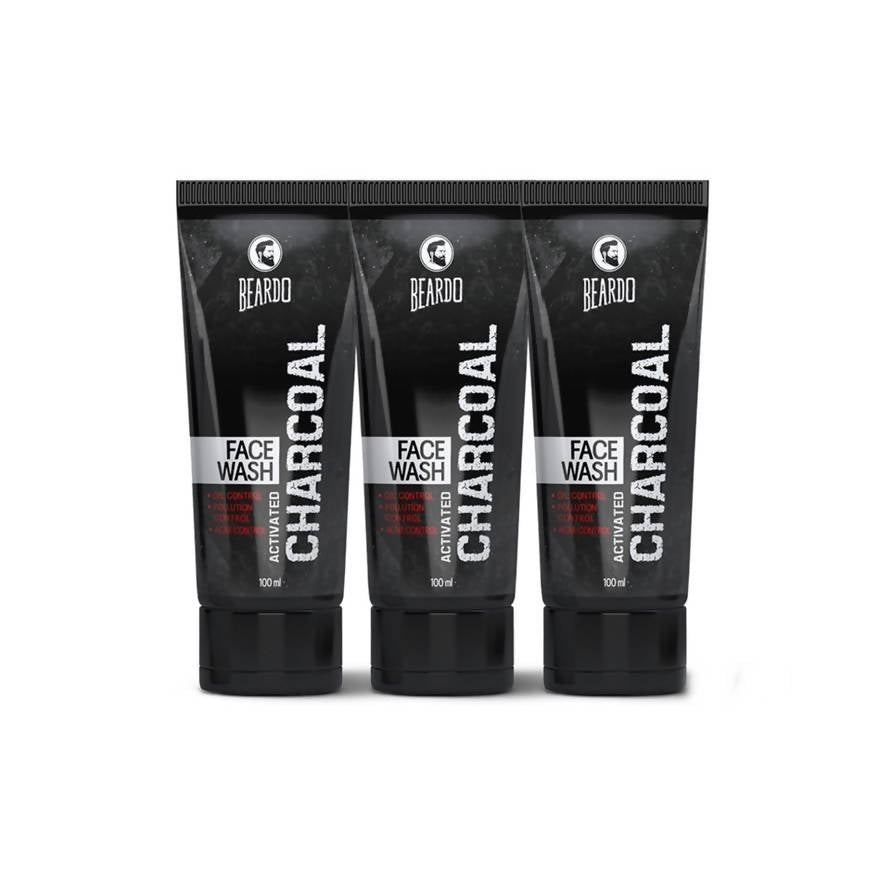 Beardo Activated Charcoal Face Wash | Grocsy