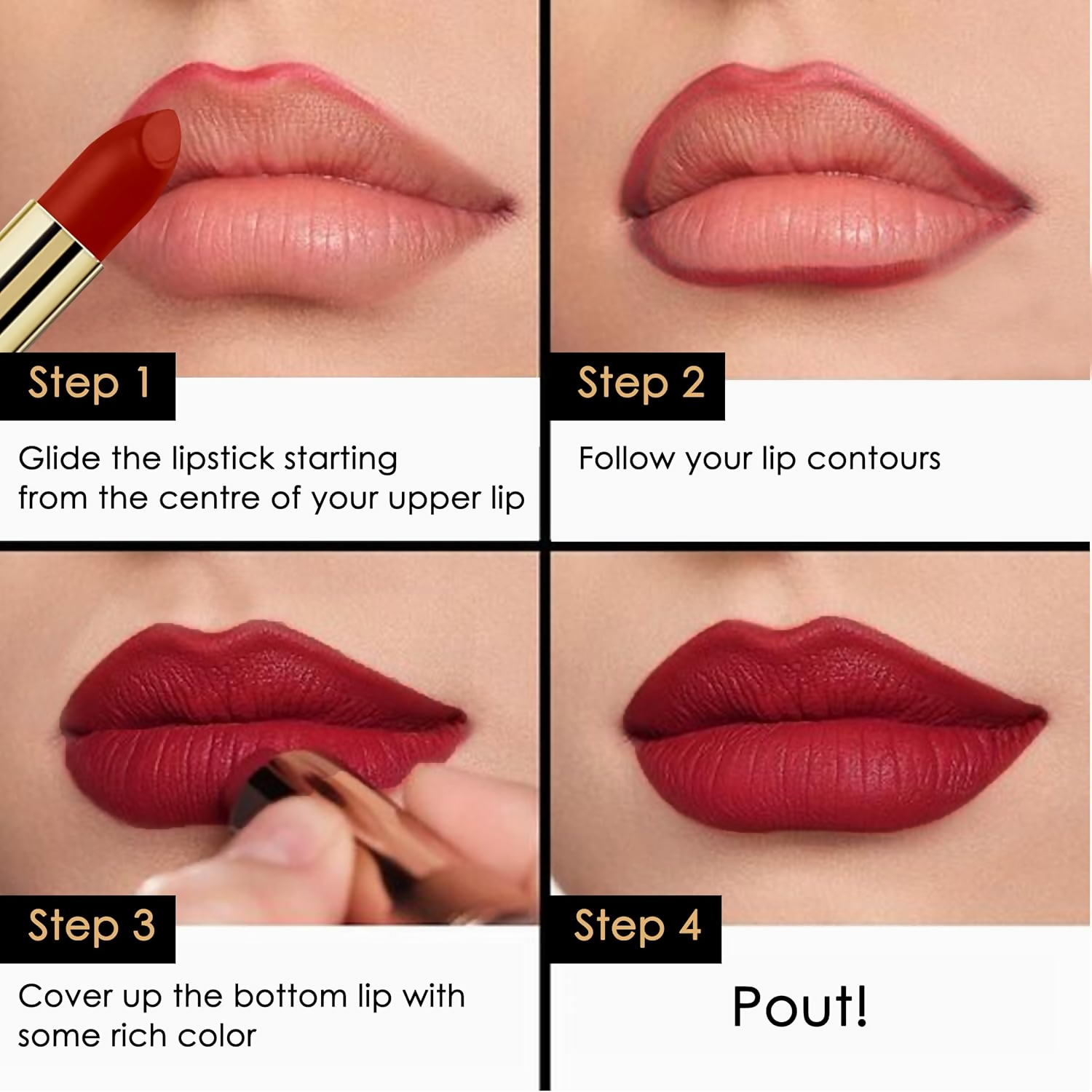 Good Vibes HydraGlow Creme Lipstick - Party Red | Grocsy