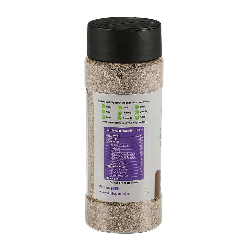 Fulsome Black Chia Seeds Powder (Roasted) | Grocsy