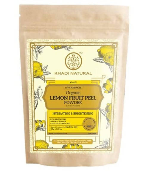 Khadi Natural Organic Lemon Fruit Peel Powder | Grocsy