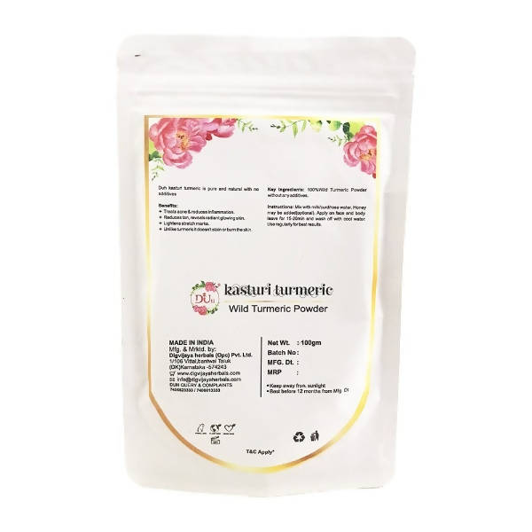 Duh Kasturi Wild Turmeric Powder | Grocsy