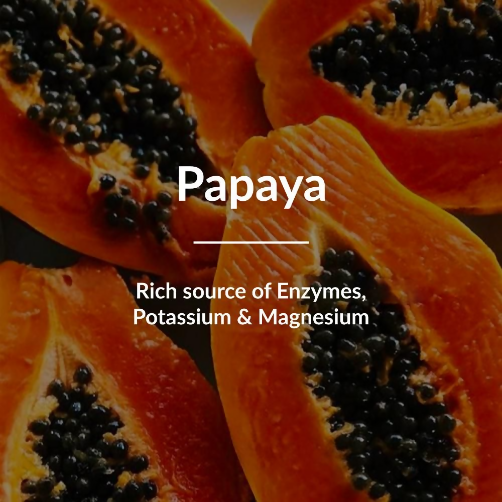 Lotus Botanicals Papaya & Vitamin E Face Scrub | Grocsy