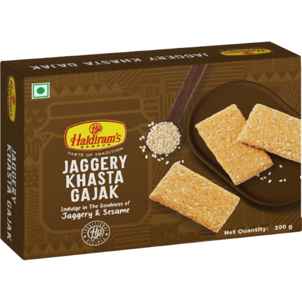 Haldiram's Jaggery Khasta Gajak | Grocsy