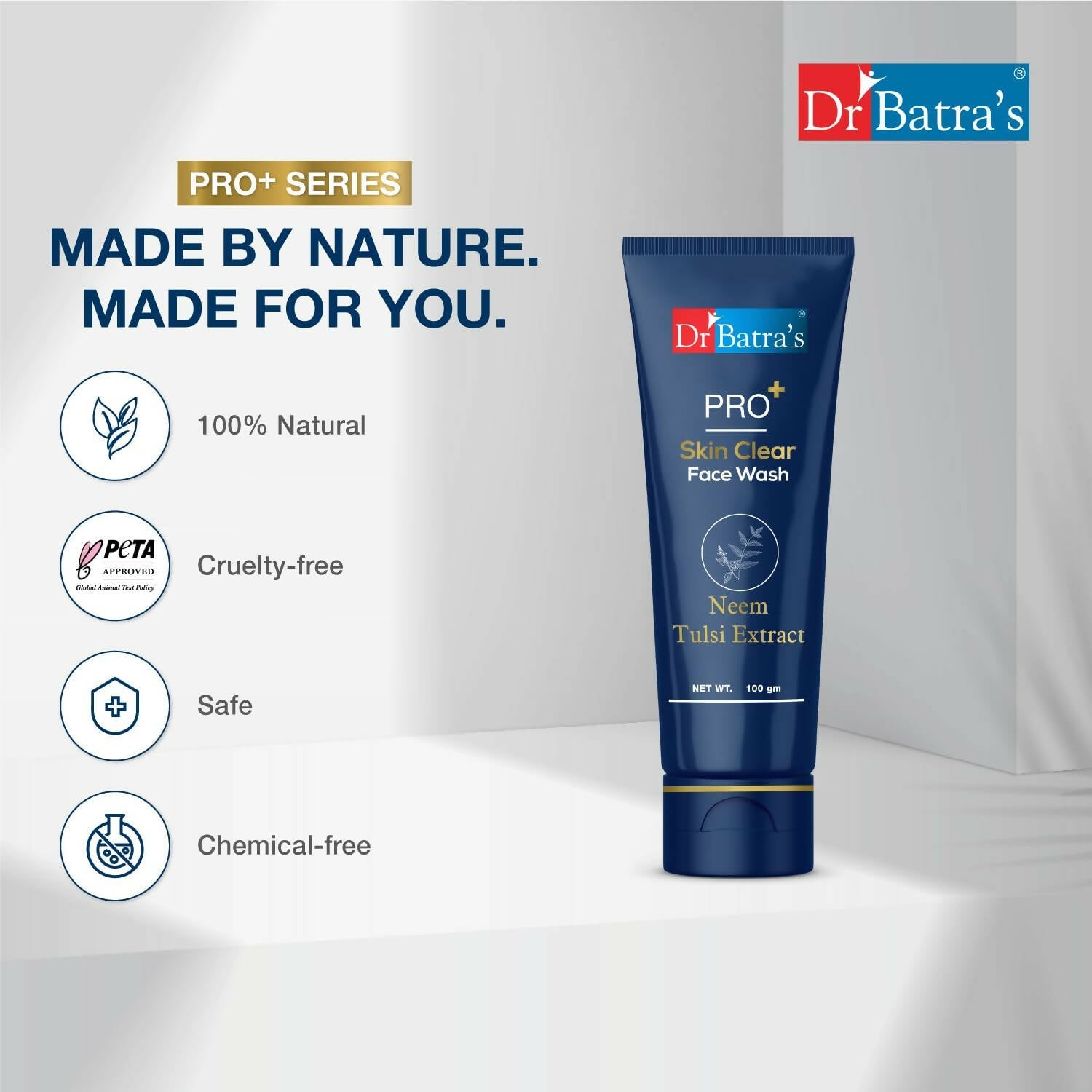 Dr. Batra's PRO + Skin Clear Face Wash | Grocsy