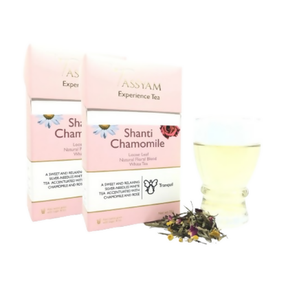 Tassyam Organics Shanti Chamomile Tea | Grocsy