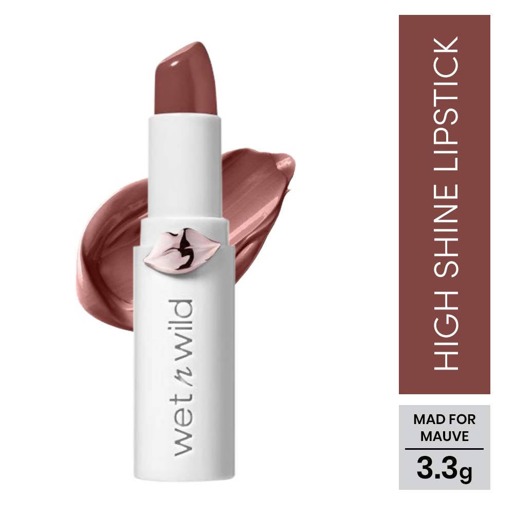 Wet n Wild MegaLast High-Shine Lipstick - Mad For Mauve | Grocsy