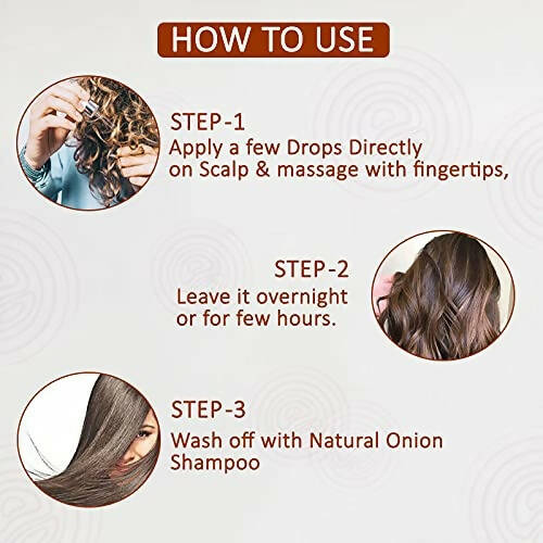 NutriGlow NATURAL'S Onion Hair Oil | Grocsy