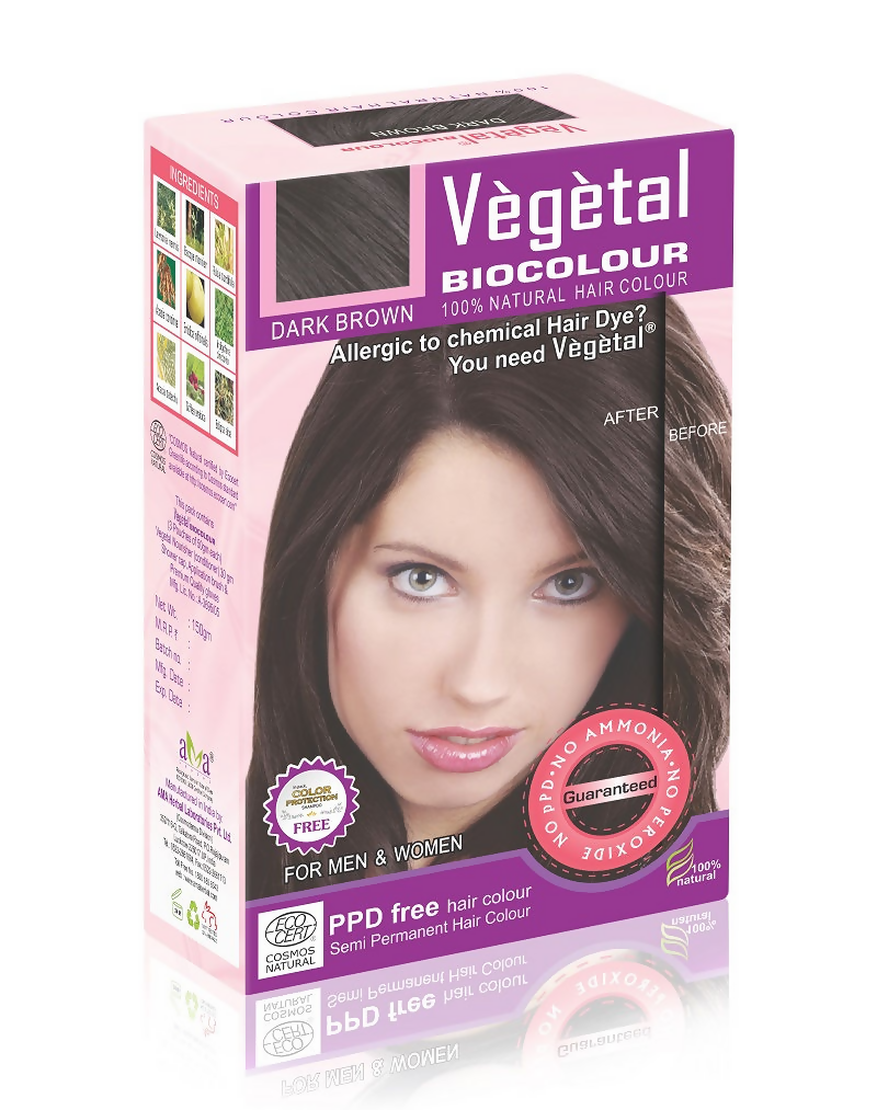 Vegetal Bio Colour Dark Brown Free In Pack Color Protection Shampoo | Grocsy