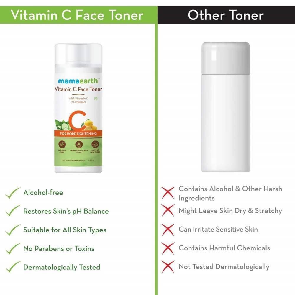 Mamaearth Vitamin C Face Toner For Pore Tightening | Grocsy