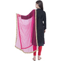 A R Silk Magenta Color Net Moti Dupattas and Chunnis | Grocsy