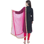 A R Silk Magenta Color Net Moti Dupattas and Chunnis | Grocsy