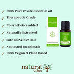 Natural Vibes Tea Tree Pure Essential Oil | Grocsy