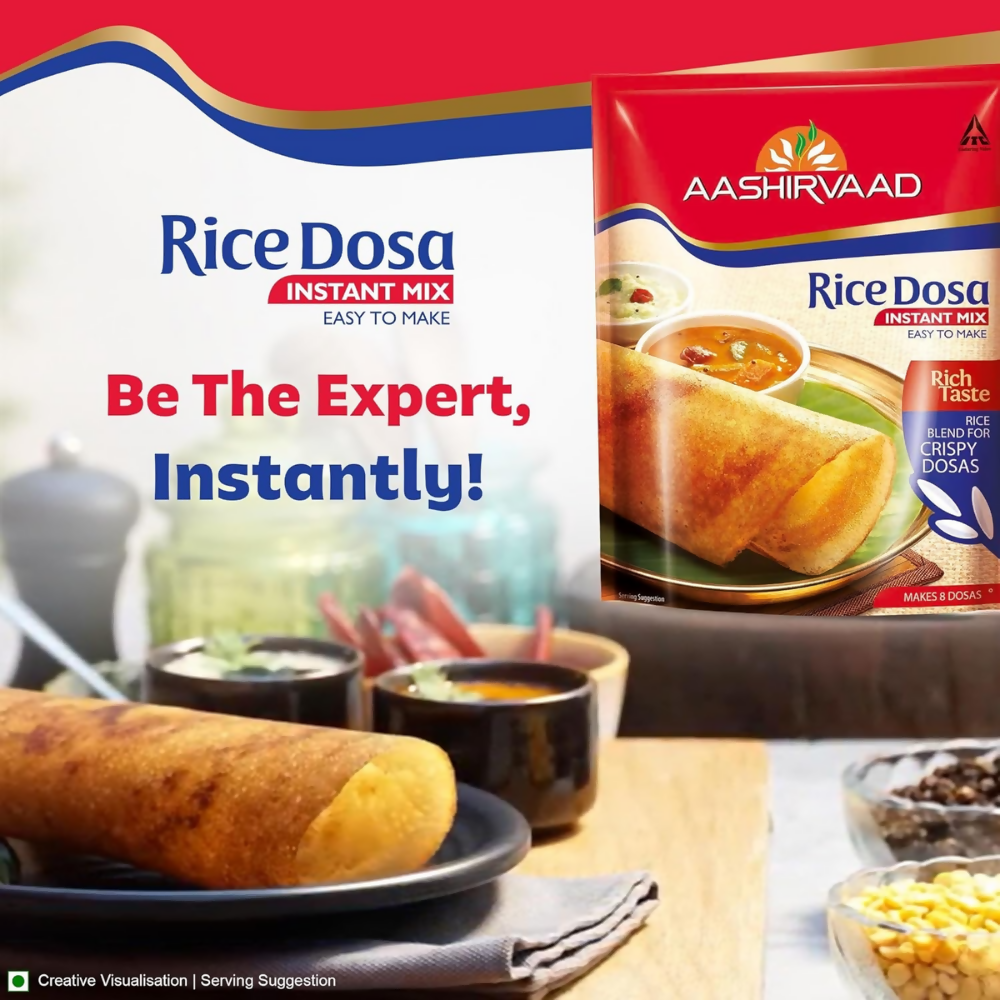 Aashirvaad Instant Mix Rice Dosa | Grocsy