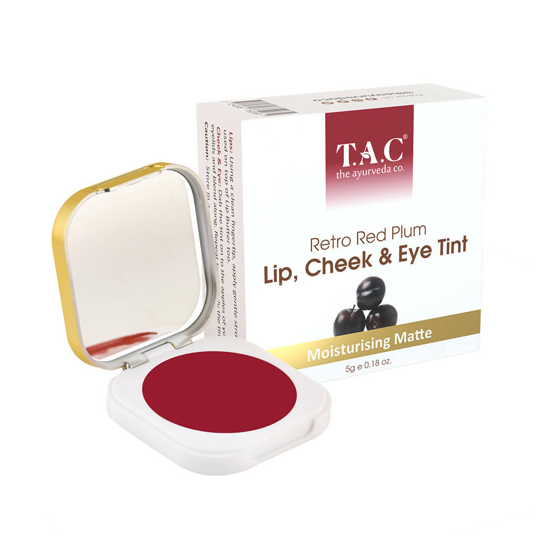 TAC - The Ayurveda Co. Retro Red Lip, Cheek & Eye Tint | Grocsy
