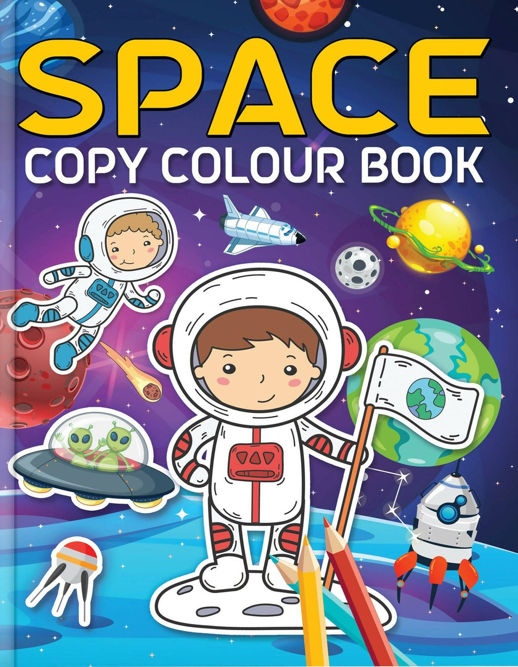 Dreamland Space Copy Colour Book | Grocsy