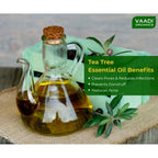 Vaadi Herbals Tea Tree Oil Therapeutic Grade | Grocsy
