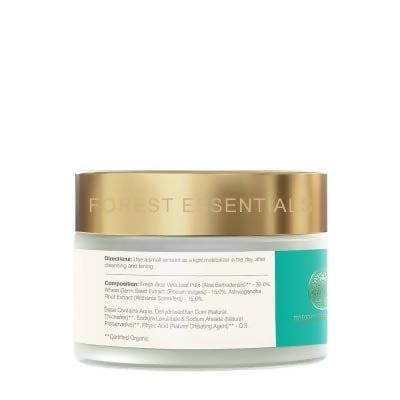 Forest Essentials Light Hydrating Moisturising Facial Gel Pure Aloe Vera | Grocsy