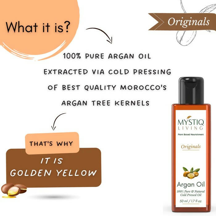 Mystiq Living Originals Argan Oil | Grocsy