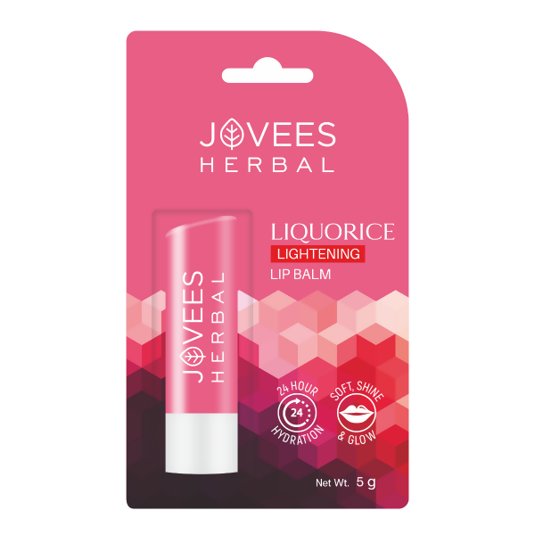 Jovees Liquorice Lip Lightening Gloss Lip Balm | Grocsy