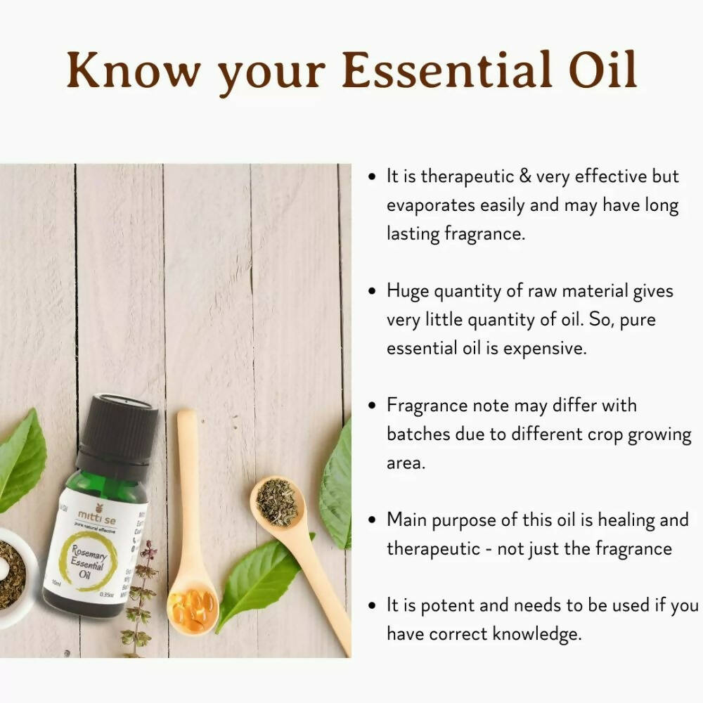 Mitti Se Rosemary Essential Oil | Grocsy